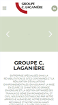 Mobile Screenshot of groupelaganiere.com